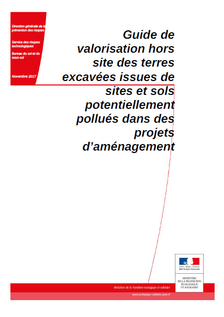 Guide valorisation hors site des terres excavées issues de sites et sols potentiellement pollués - Projets d'aménagement