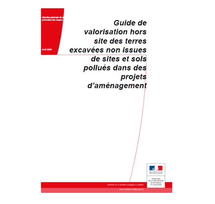 Valorisation hors site des terres excavées non issues de sites et sols potentiellement pollués dans les projets d'aménagement