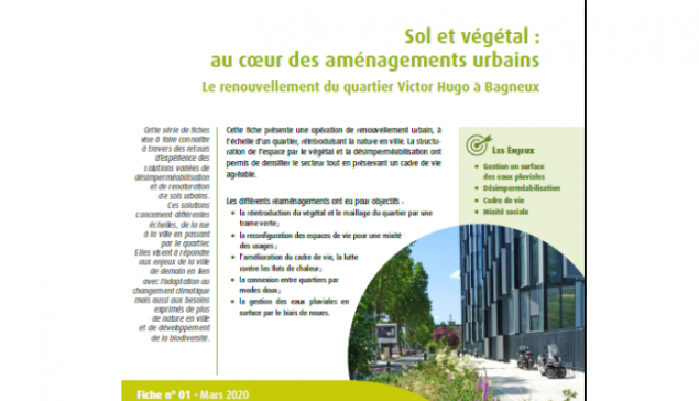 Désimperméabilisation et renaturation des sols