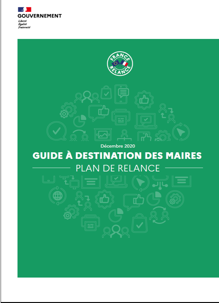 Plan de relance : guide à destination des maires