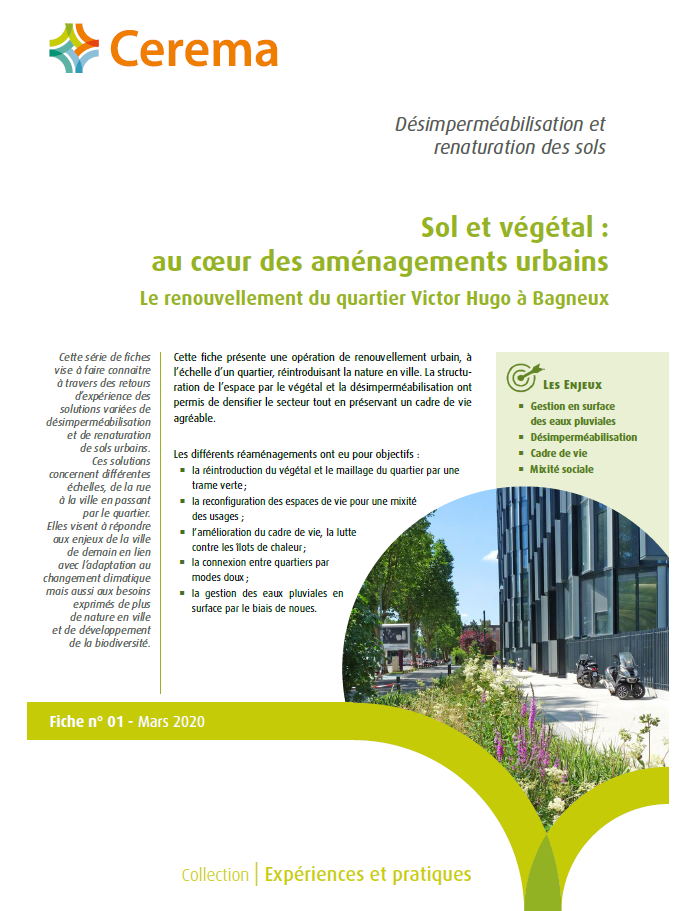 Désimperméabilisation et renaturation des sols