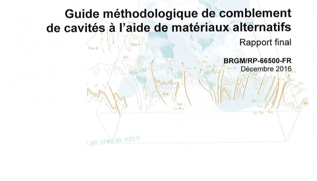 Comblement de cavités à l'aide de matériaux alternatifs