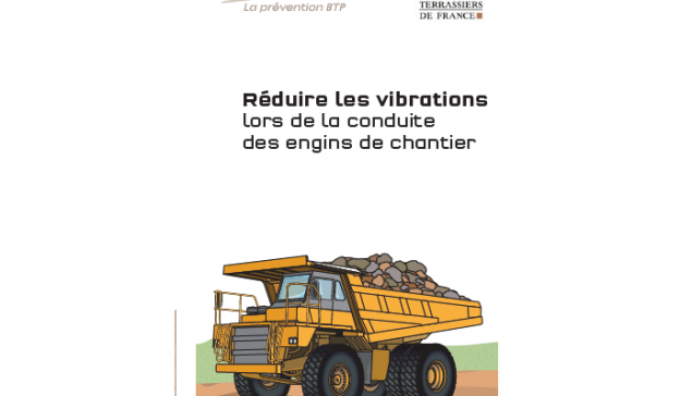 Réduire les vibrations lors de la conduite d'engins de chantier