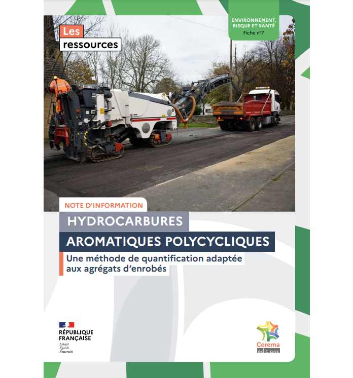 Quantification des HAP dans les agrégats d'enrobés