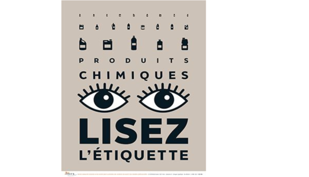 Produits chimiques, lisez l'étiquette