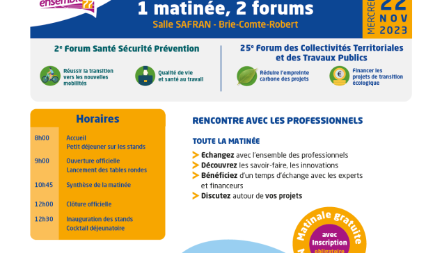 2ème Forum Prévention Santé Sécurité