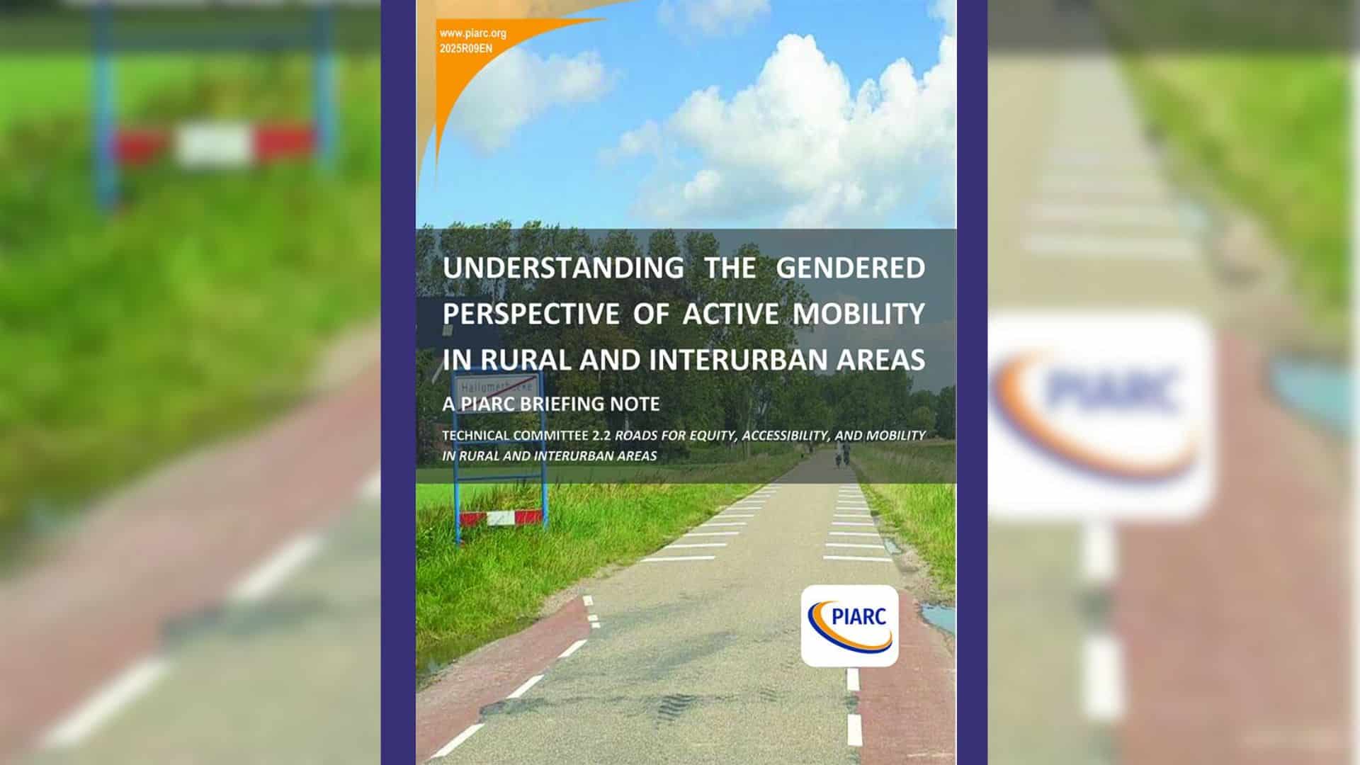 Comprendre la perspective de genre de la mobilité active dans les zones rurales et interurbaines