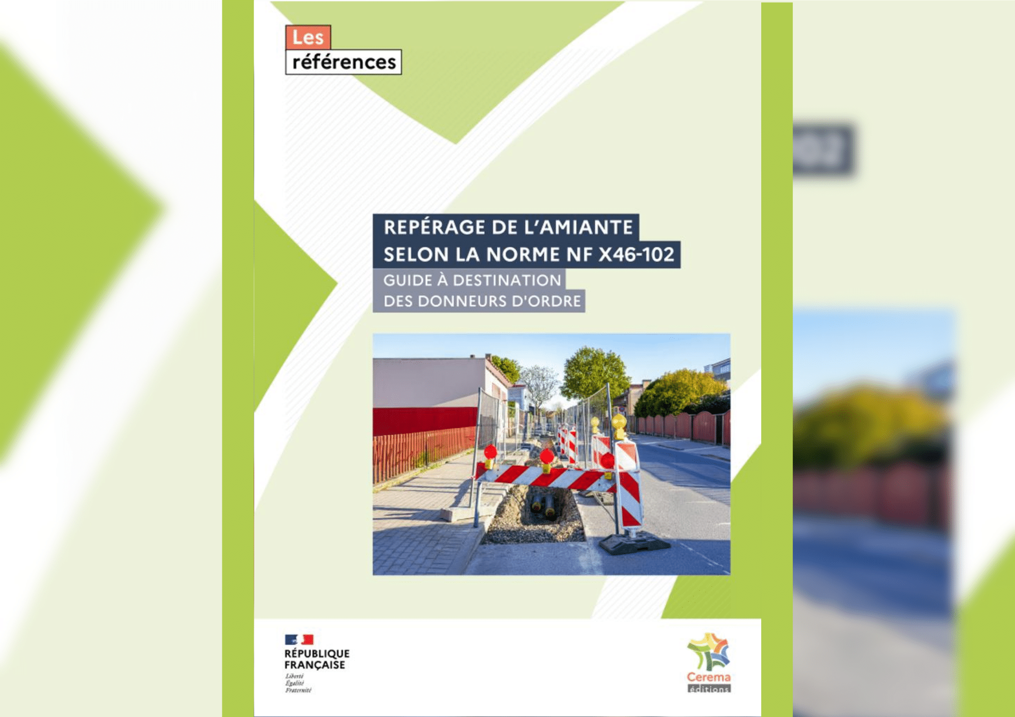 Repérage de l&rsquo;amiante selon la norme NF X46-102 : deux guides du Cerema