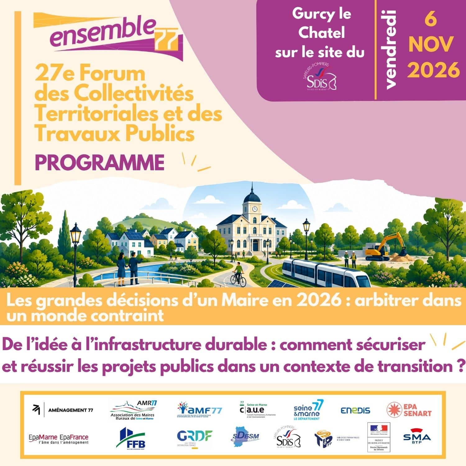 Forum des Collectivités Territoriales et des Travaux Publics 2026